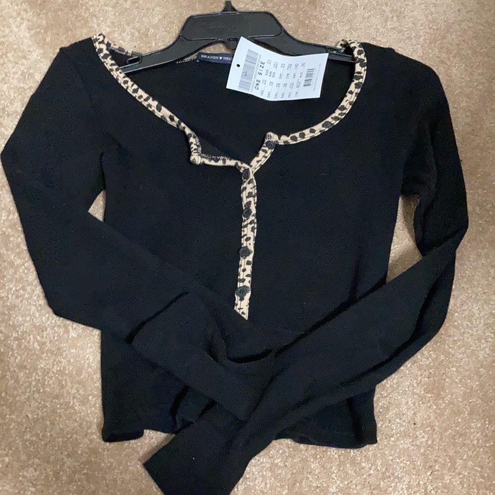 Rare NWT Brandy Zelly Top